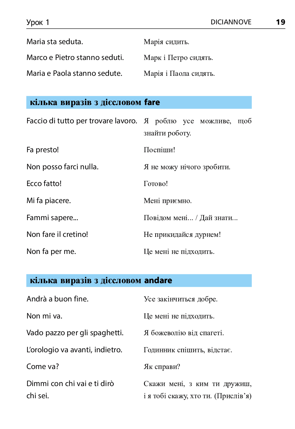 Італійська мова за 4 тижні. Інтенсивний курс італійської мови з електронним аудіододатком. Рівень 2 — фото 18