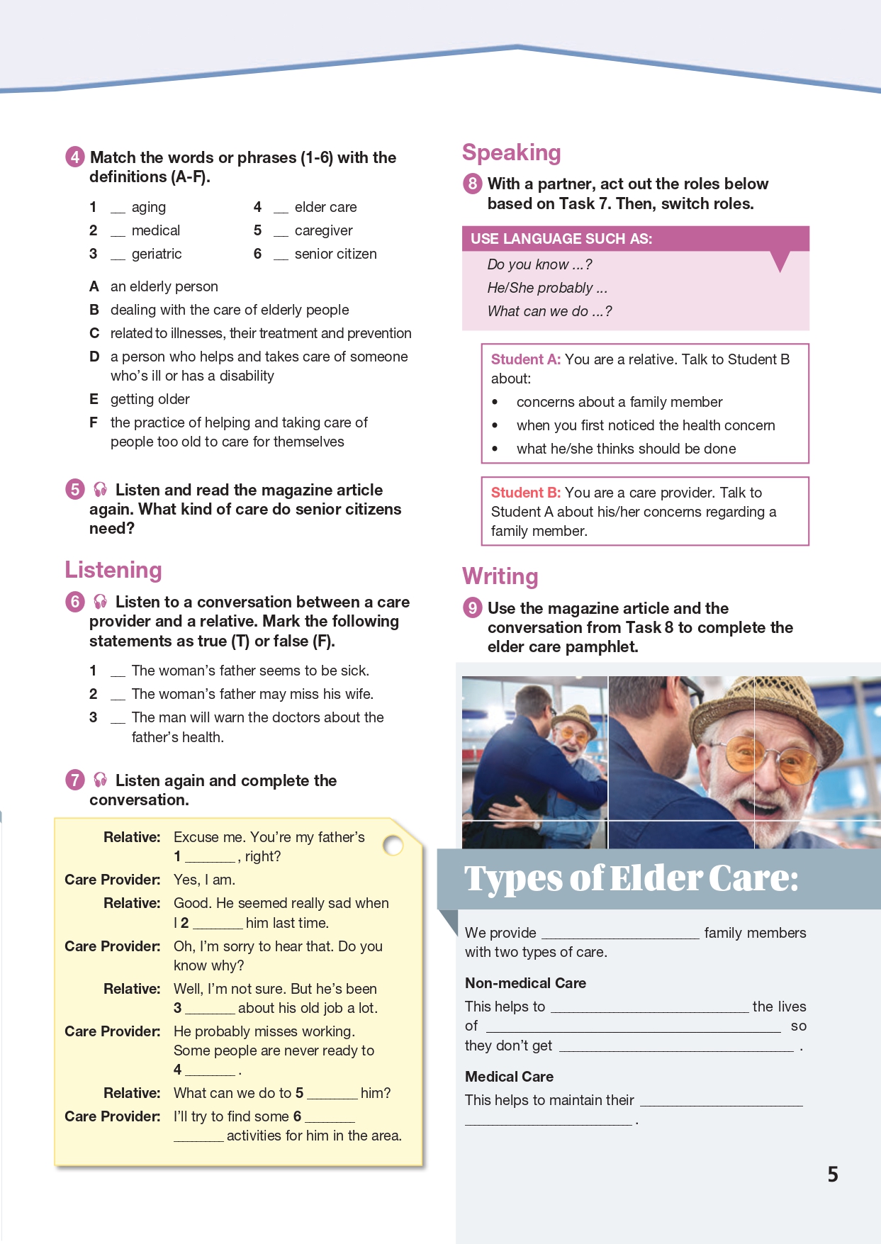 [object Object] «Career Paths. Elder Care. Student's Book (with Digibooks App)», авторів Сандра Майклз, Дженні Дулі - фото №2 - мініатюра