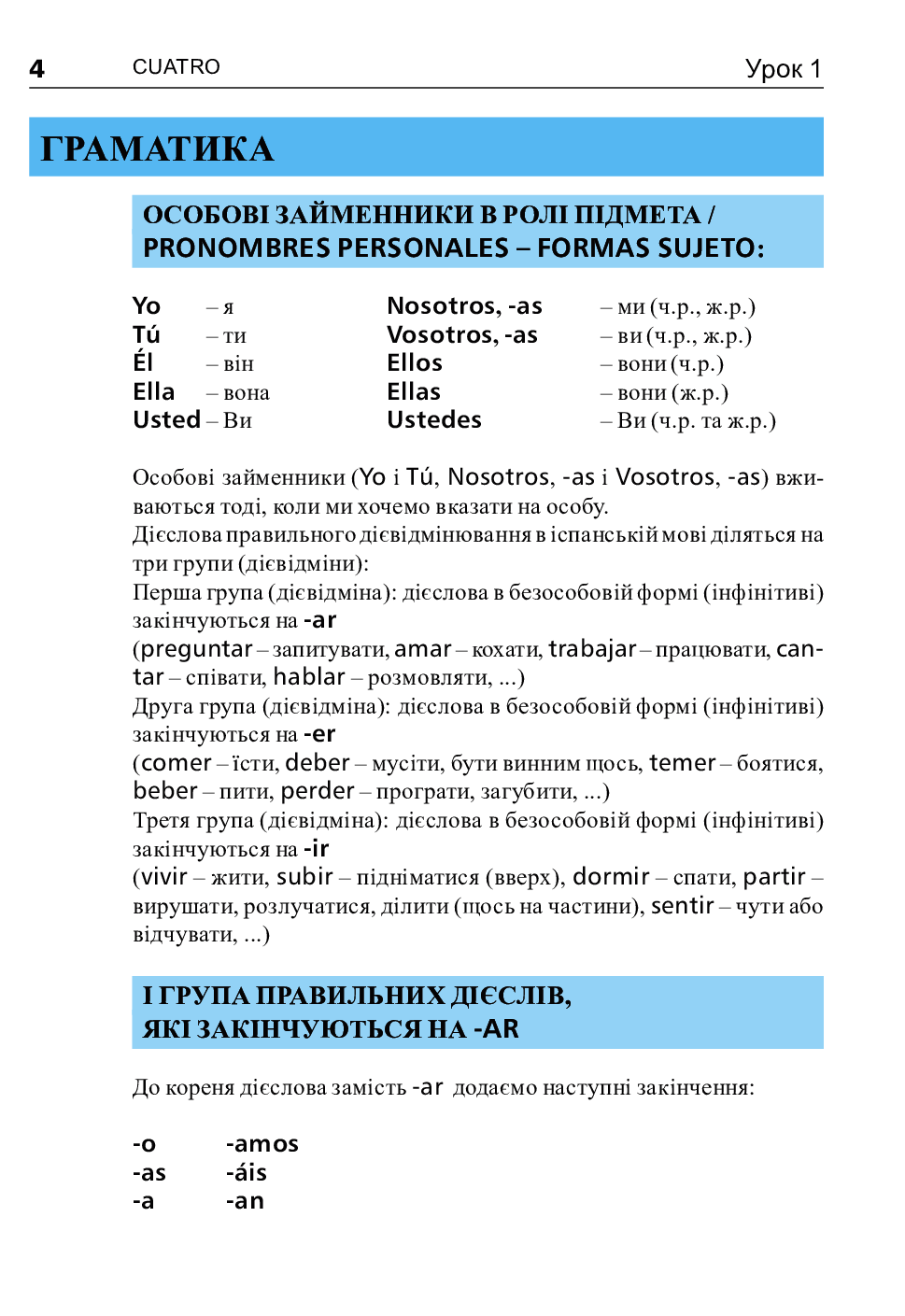 Іспанська мова за 4 тижні. Інтенсивний курс іспанської мови з електронним аудіододатком — фото 16