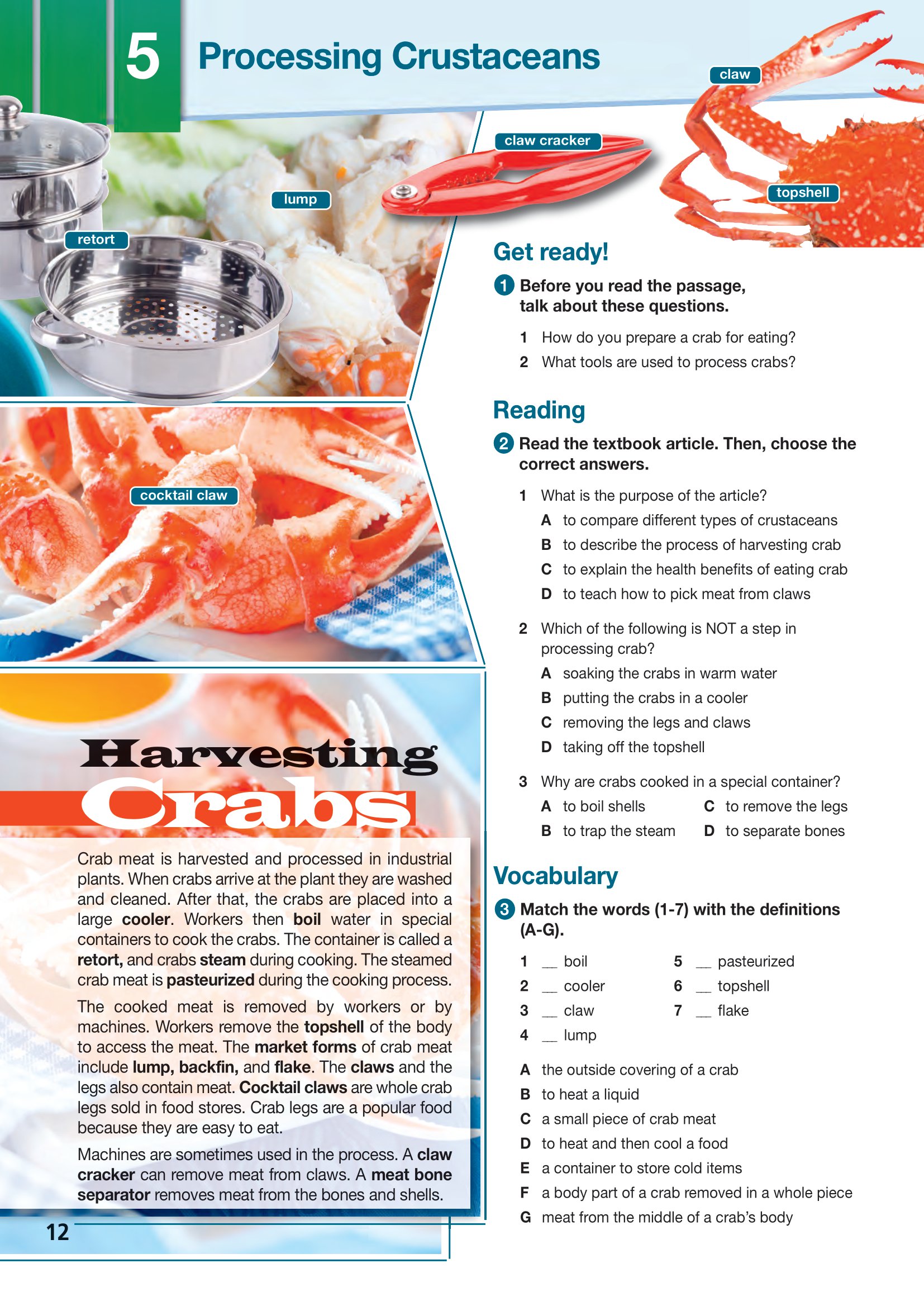 [object Object] «Career Paths. Fishing & Seafood Industry. Student's Book (with Digibooks Application)», авторів Вірджинія Еванс, Дженні Дулі - фото №6 - мініатюра