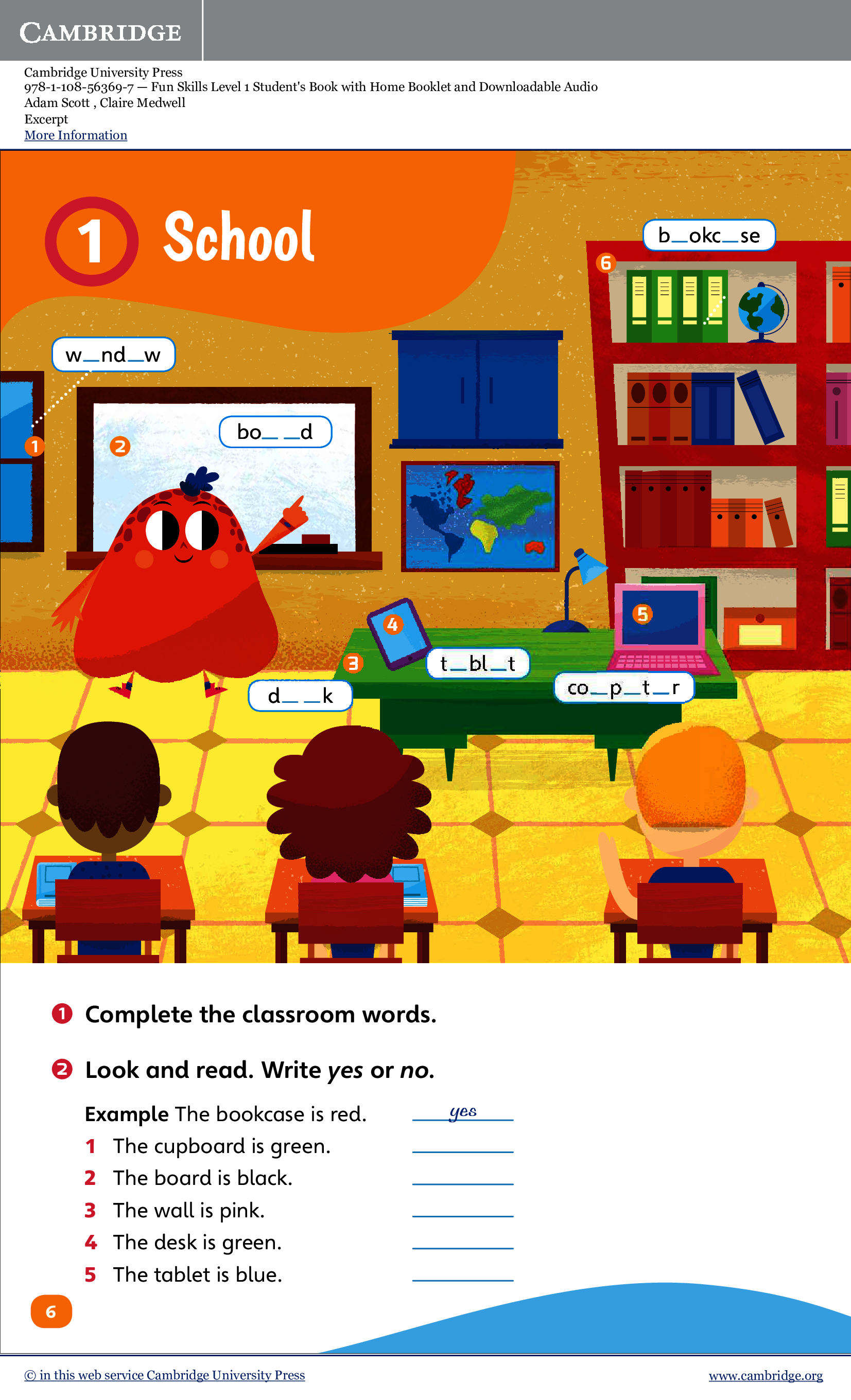 [object Object] «Fun Skills Level 1 Student's Book with Home Booklet and Downloadable Audio», авторов Клэр Медвелл, Адам Скотт - фото №6 - миниатюра