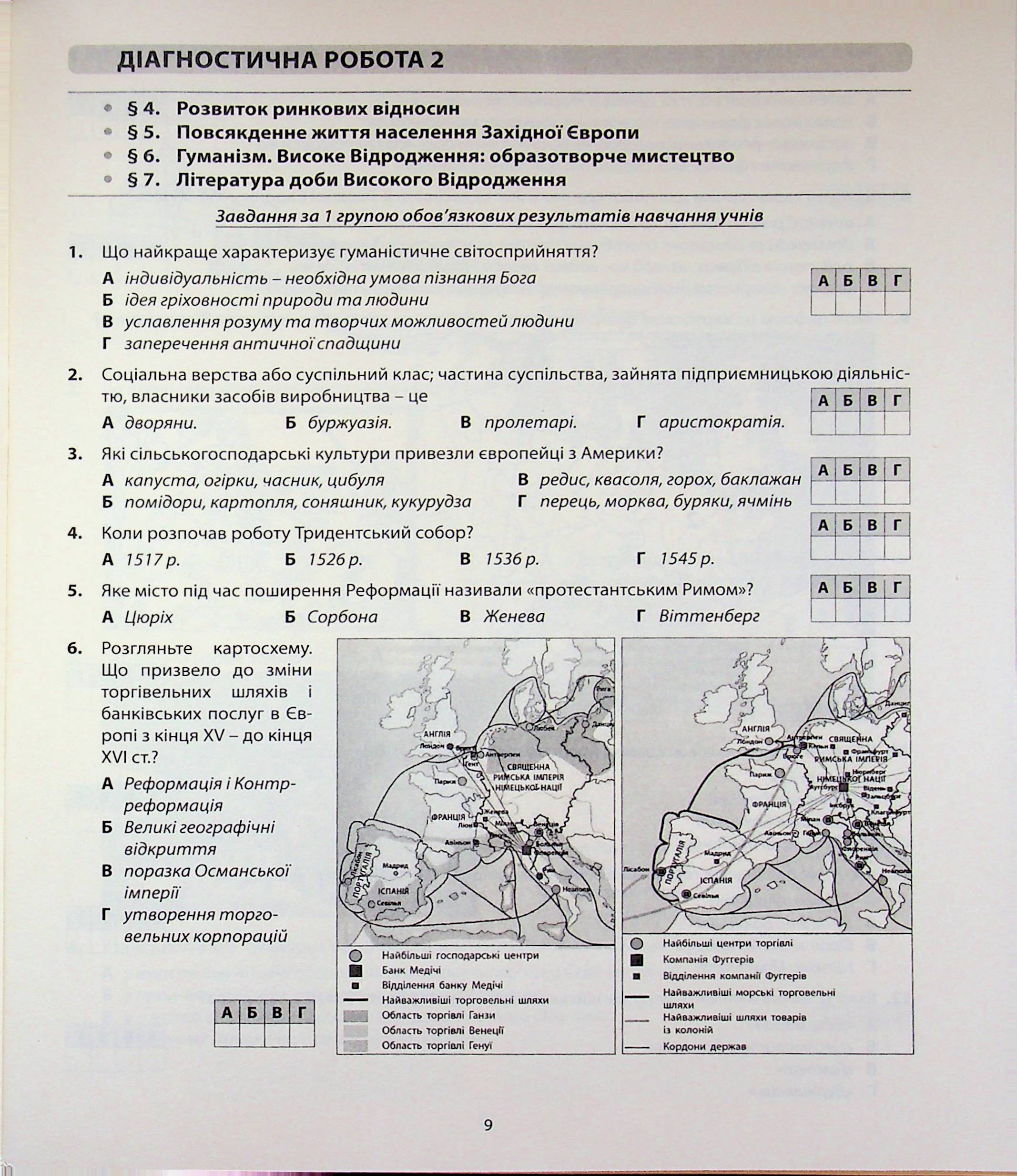 Всесвітня історія. Діагностика освітнього рівня. 8 клас — фото 8