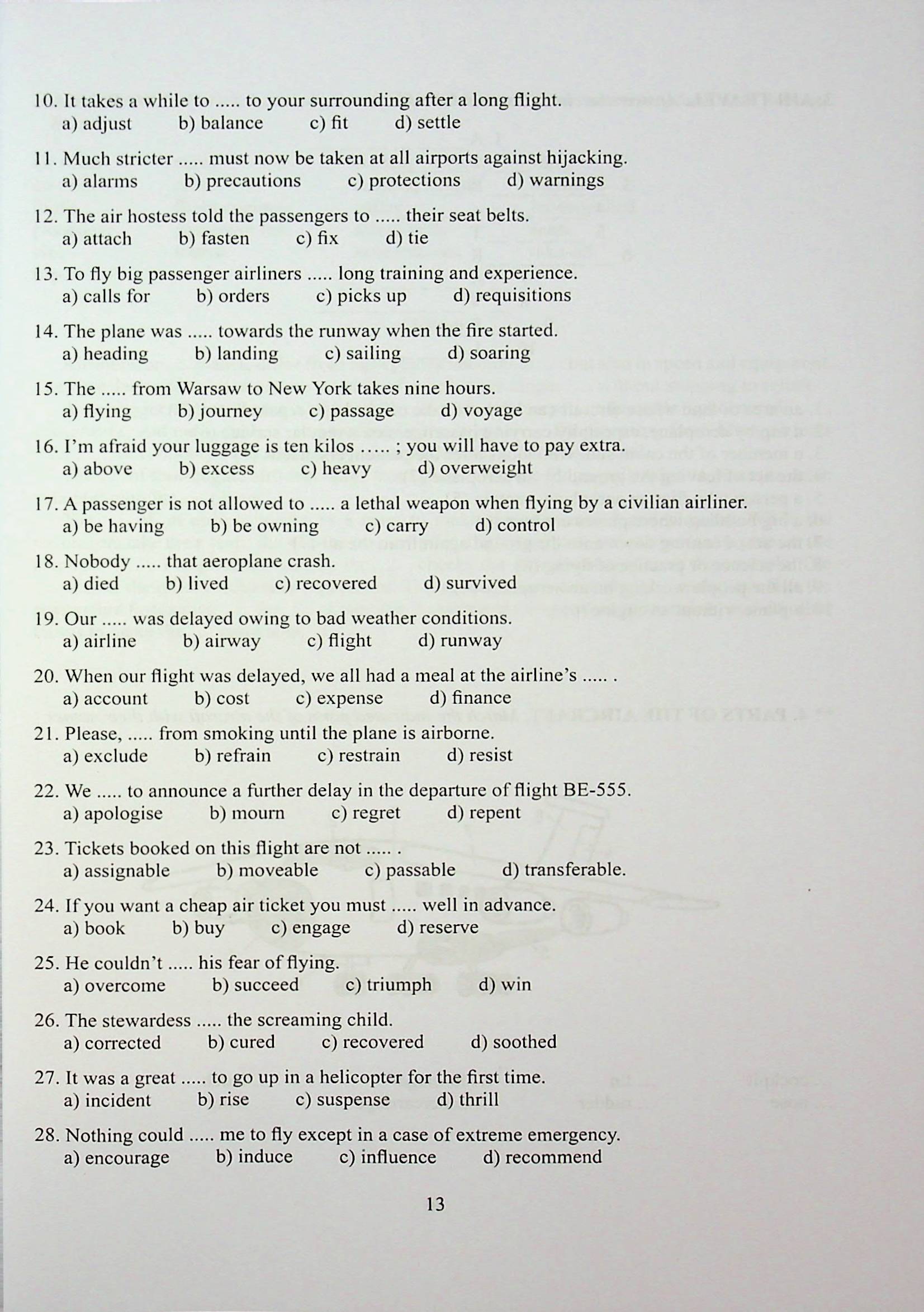 Тематичні тести з англійської мови. Tests in English. Thematic Vocabulary. Intermediate and advanced Level — фото 11