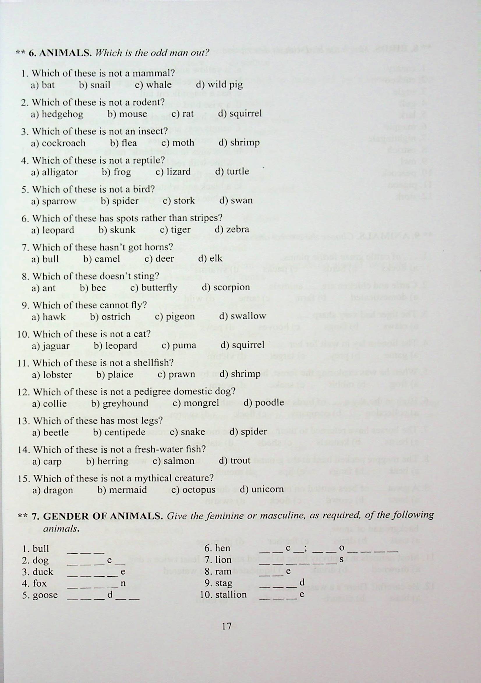 Тематичні тести з англійської мови. Tests in English. Thematic Vocabulary. Intermediate and advanced Level — фото 15