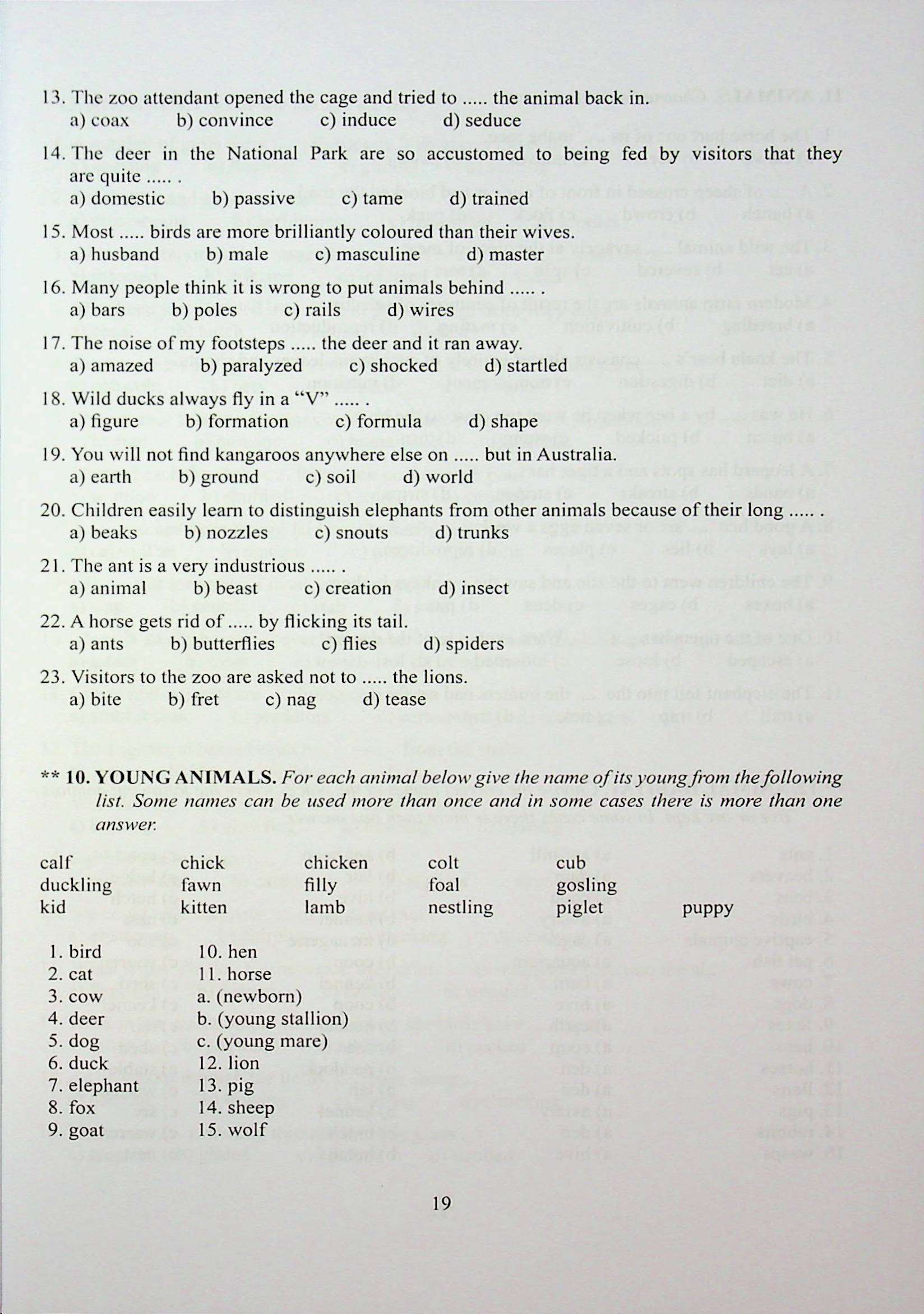Тематичні тести з англійської мови. Tests in English. Thematic Vocabulary. Intermediate and advanced Level — фото 17