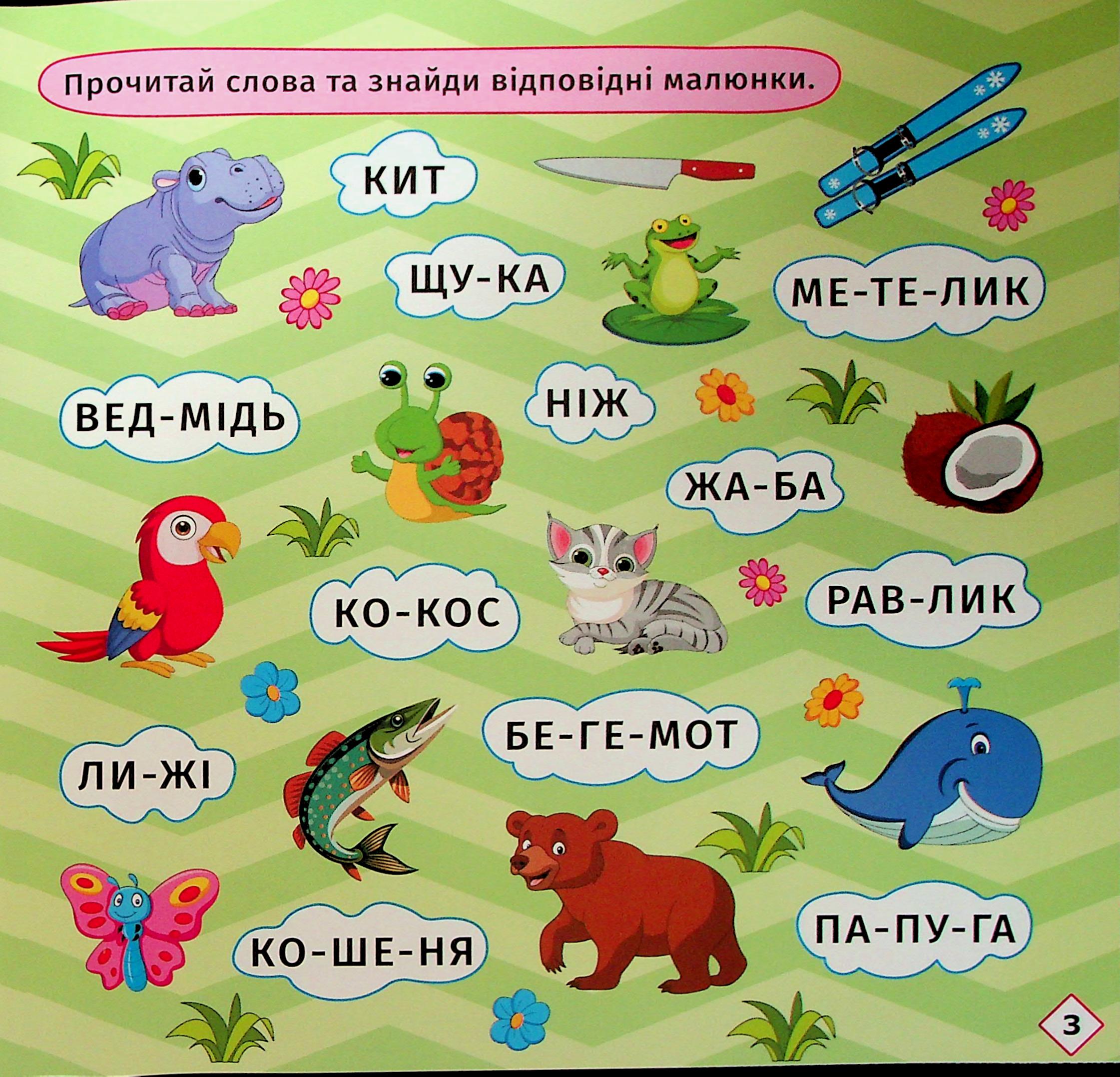 Перші кроки до читання. Читаємо з білочкою — фото 6
