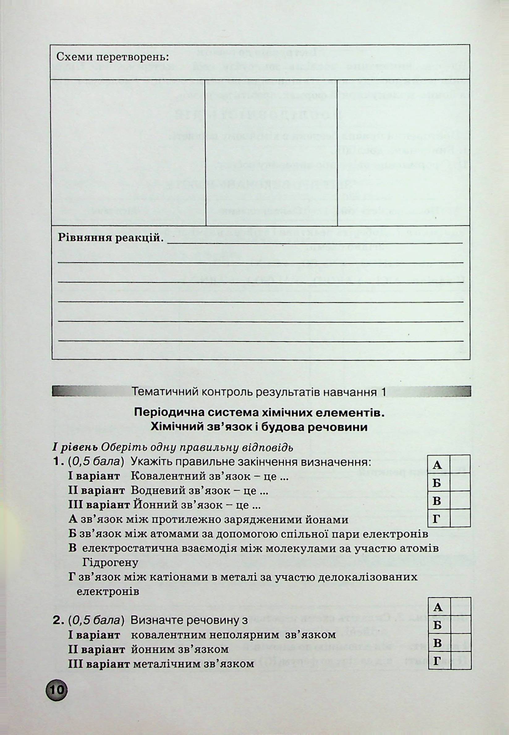 Зошит для лабораторних дослідів, практичних робіт і контролю результатів навчання з хімії. 11 клас — фото 11