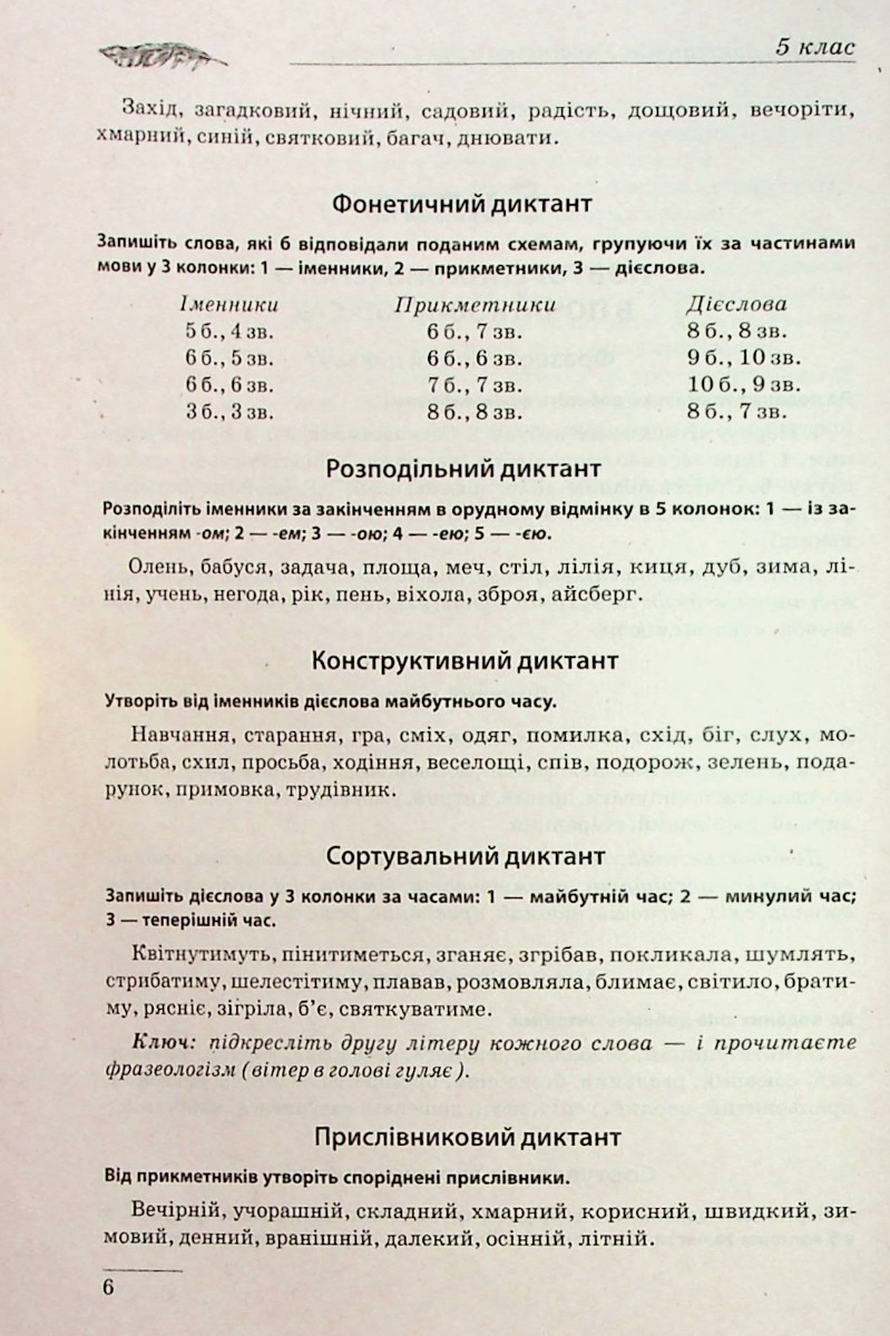 Збірник диктантів. Українська мова. 5-9 класи — фото 7