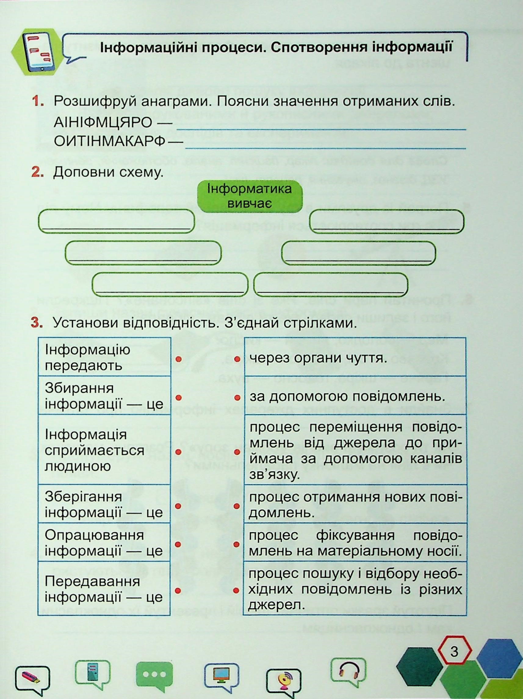 Інформатика. 4 клас. Робочий зошит — фото 3