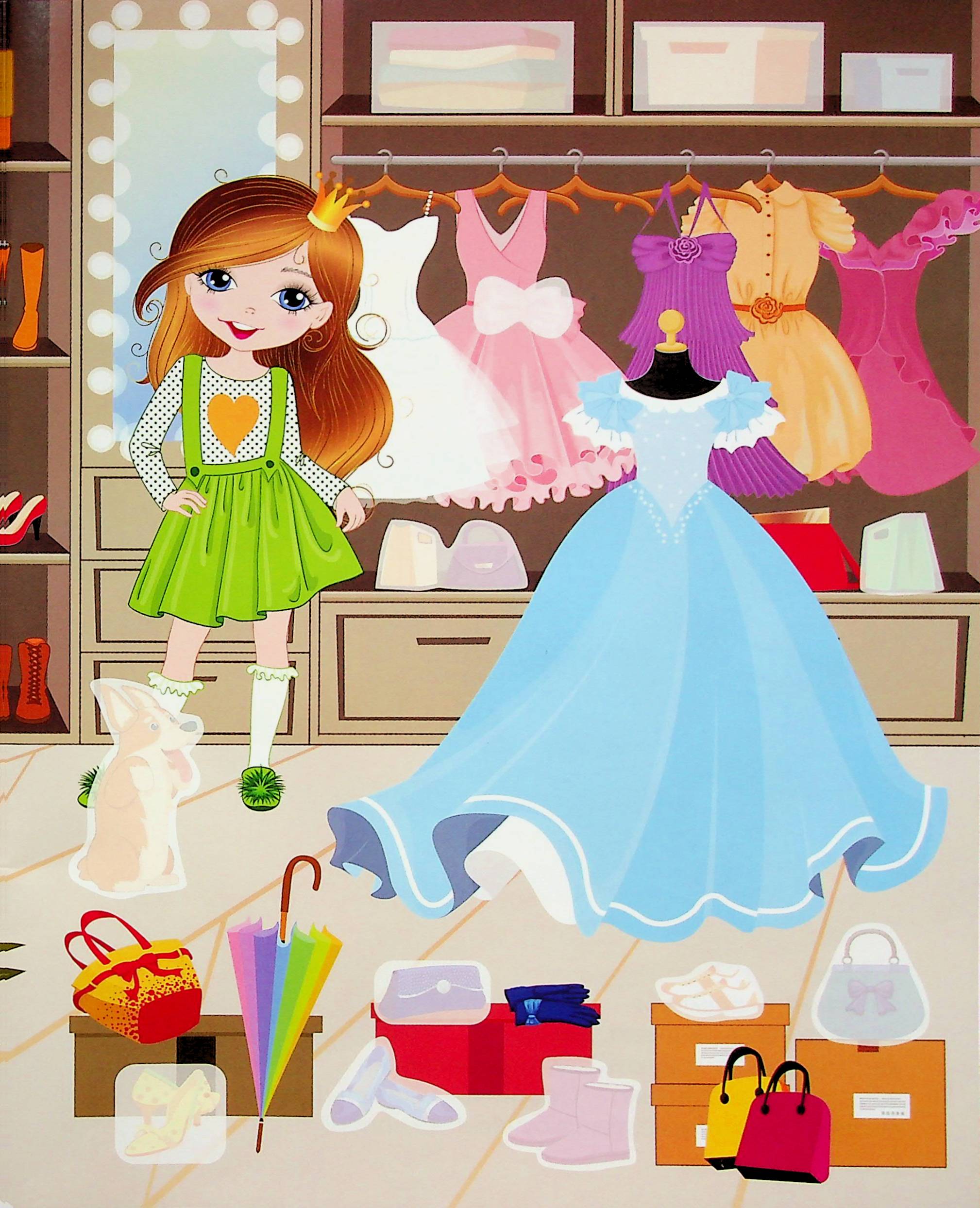 Принцеси. Флорі та Фанні (+ наліпки) — фото 4