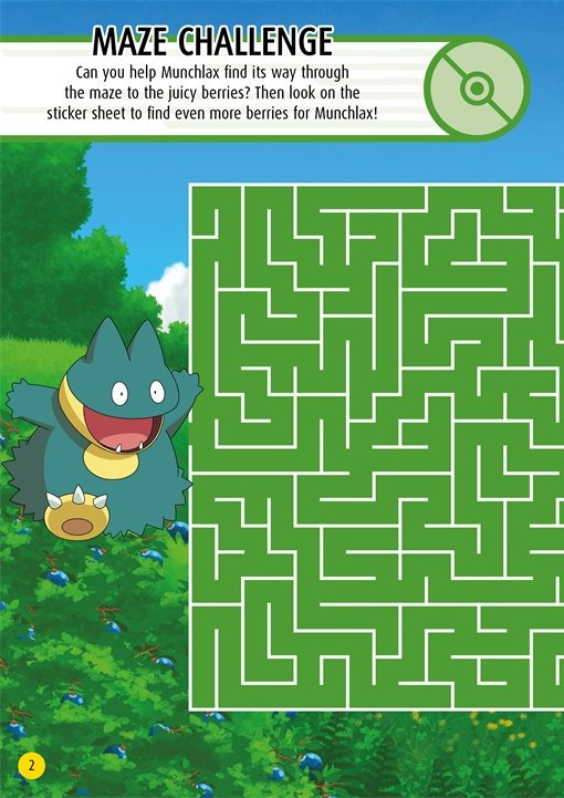 [object Object] «The Official Pokemon Sticker Activity Fun» - фото №2 - миниатюра