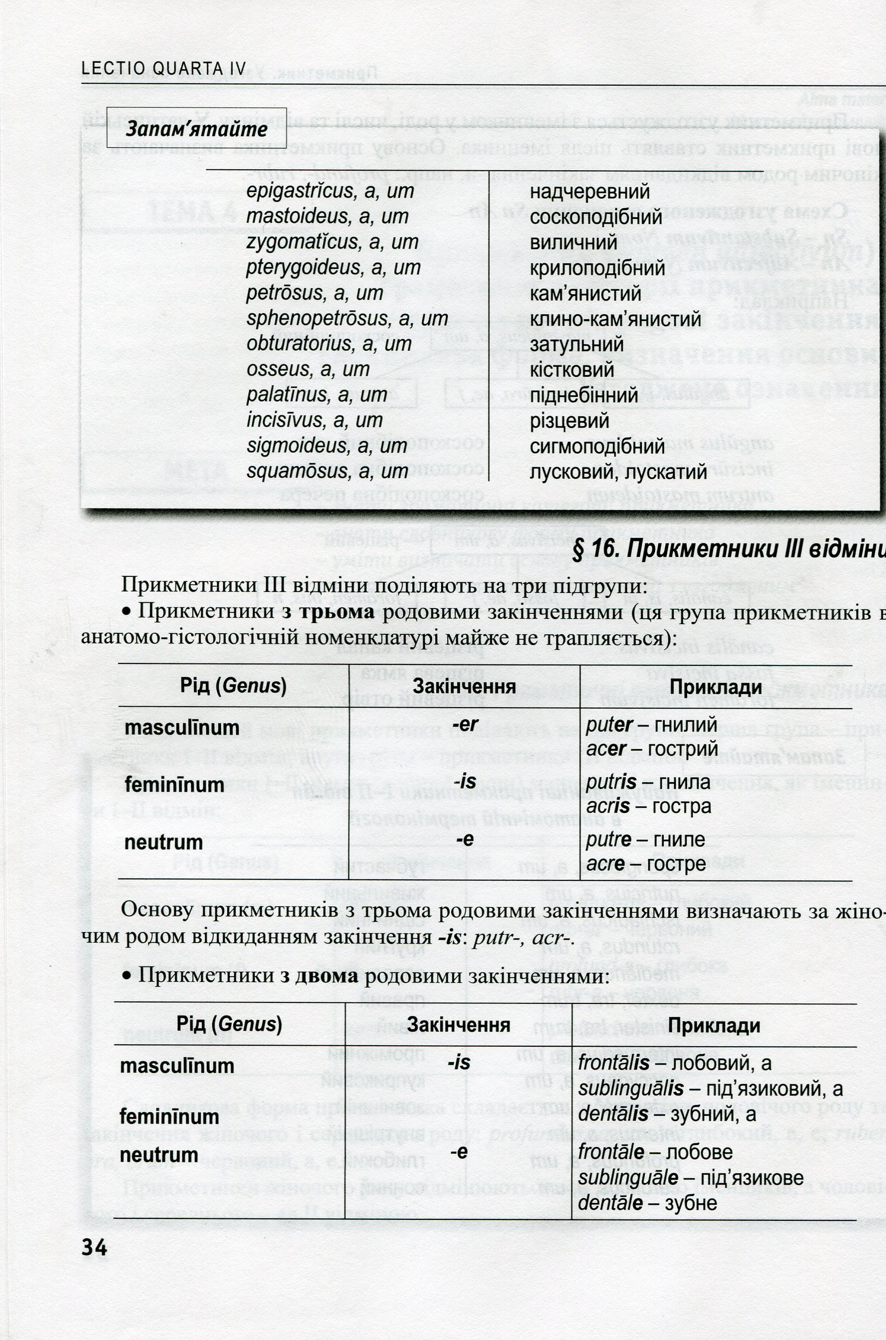 Латинська мова та основи медичної термінології — фото 5