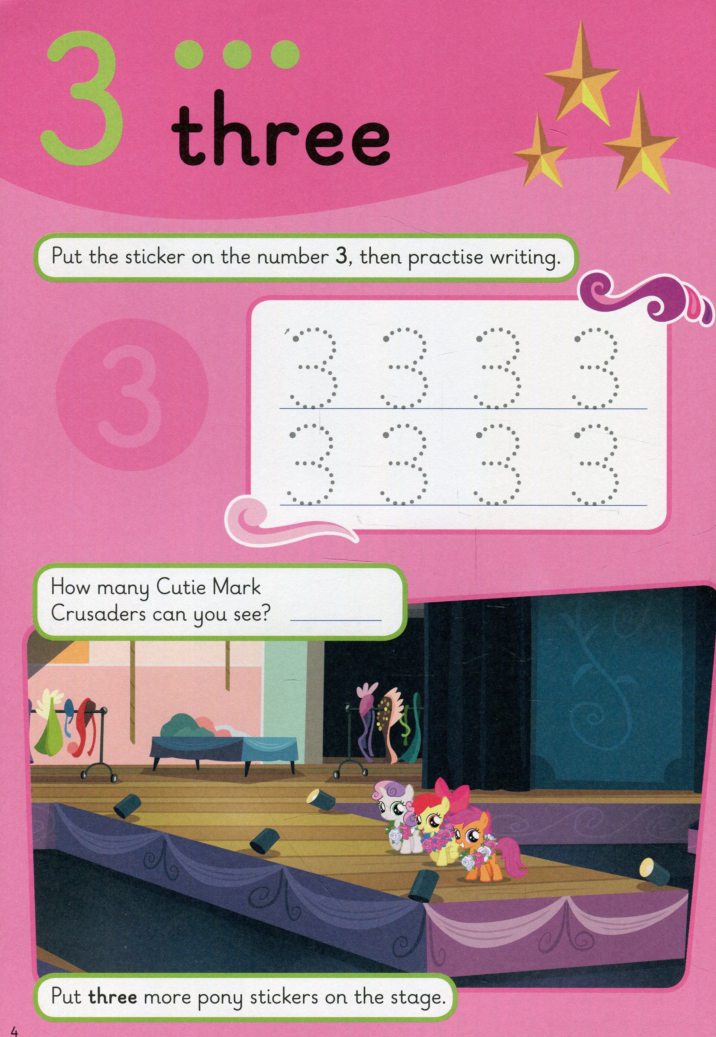 [object Object] «My Little Pony. First Numbers Activity Book with Stickers» - фото №4 - миниатюра