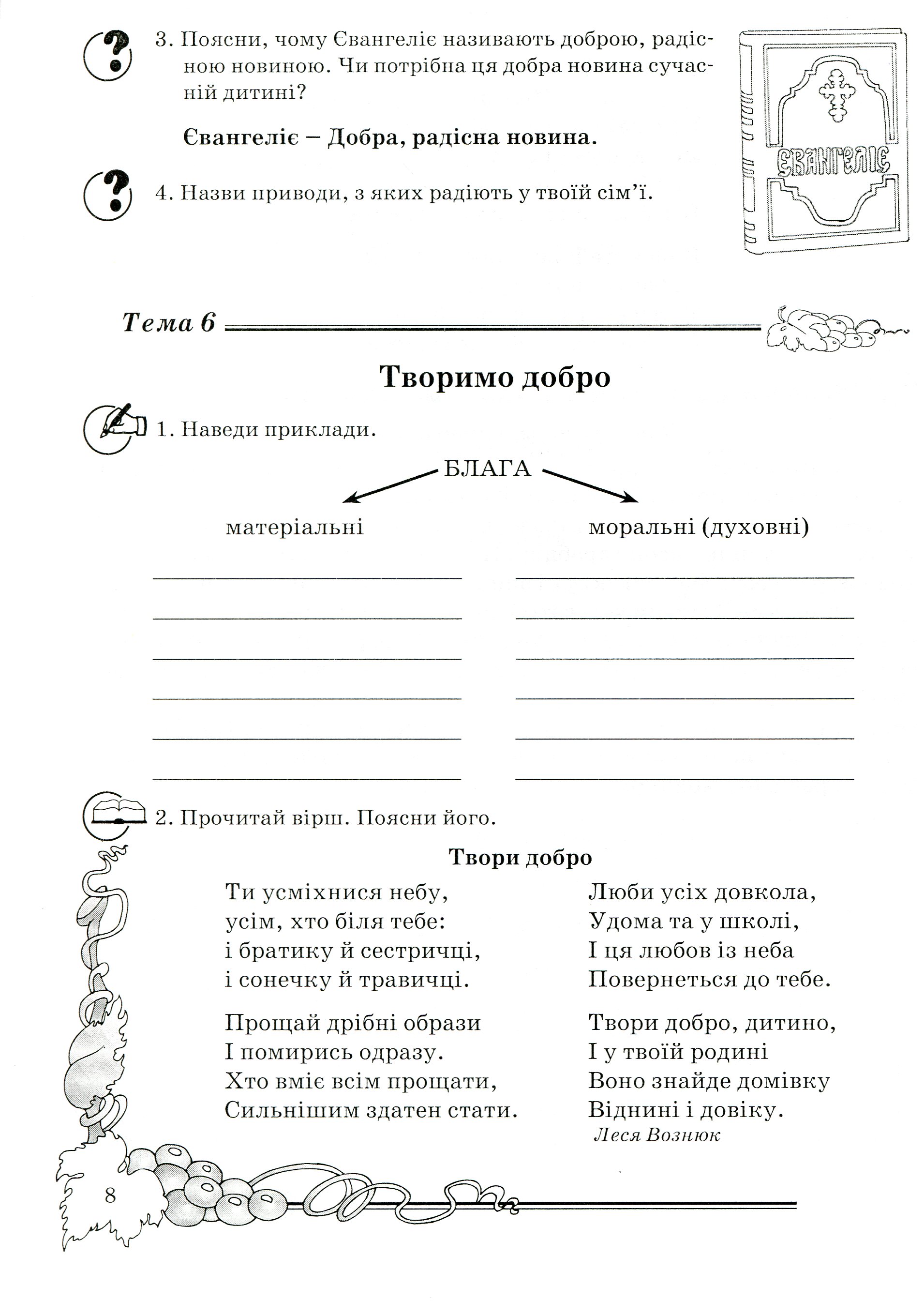 Зошит з основ християнської етики. 4 клас — фото 9