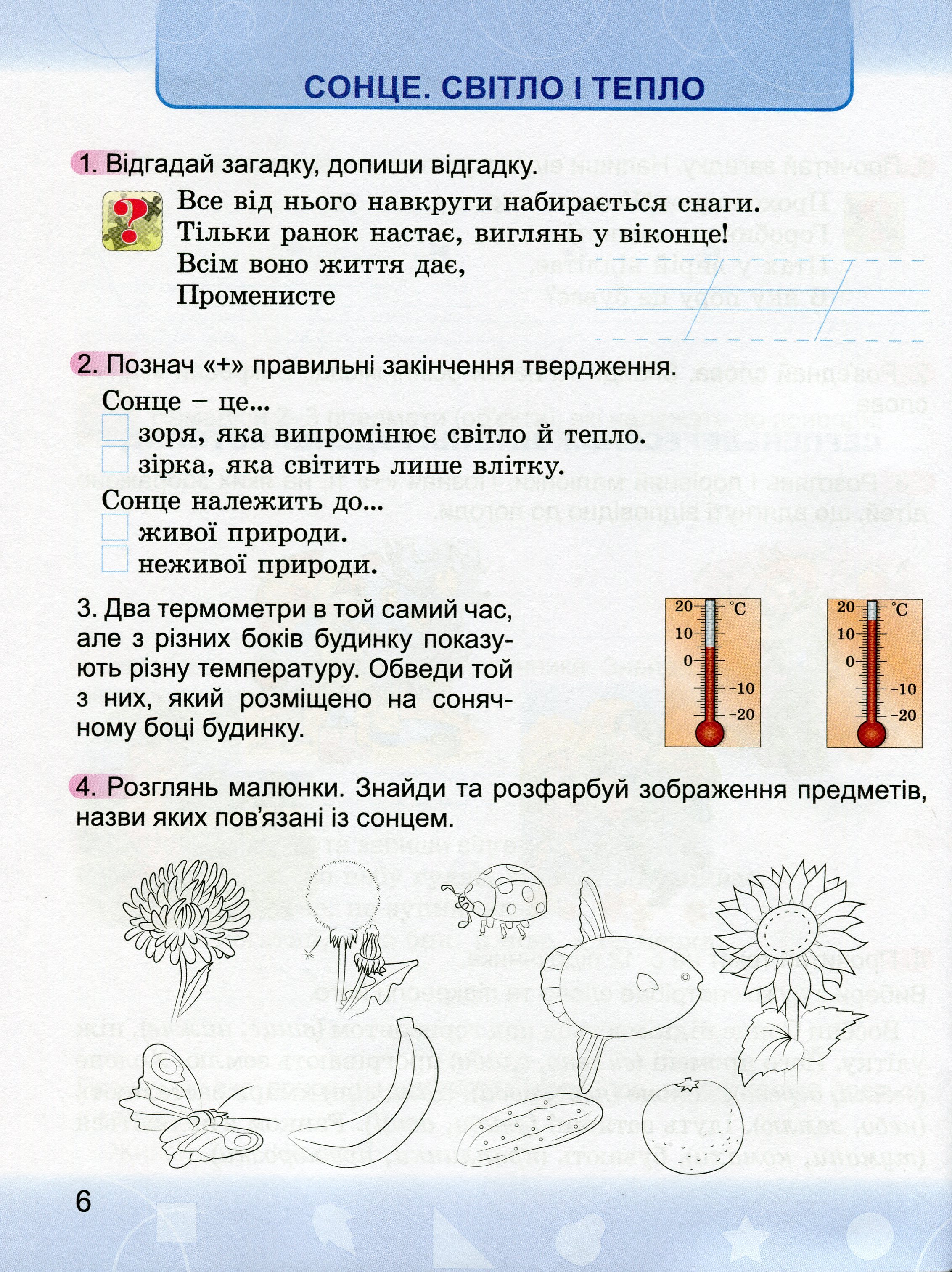 Я досліджую світ. Робочий зошит. 2 клас. До підручника Н. Бібік, Г. Бондарчук — фото 8