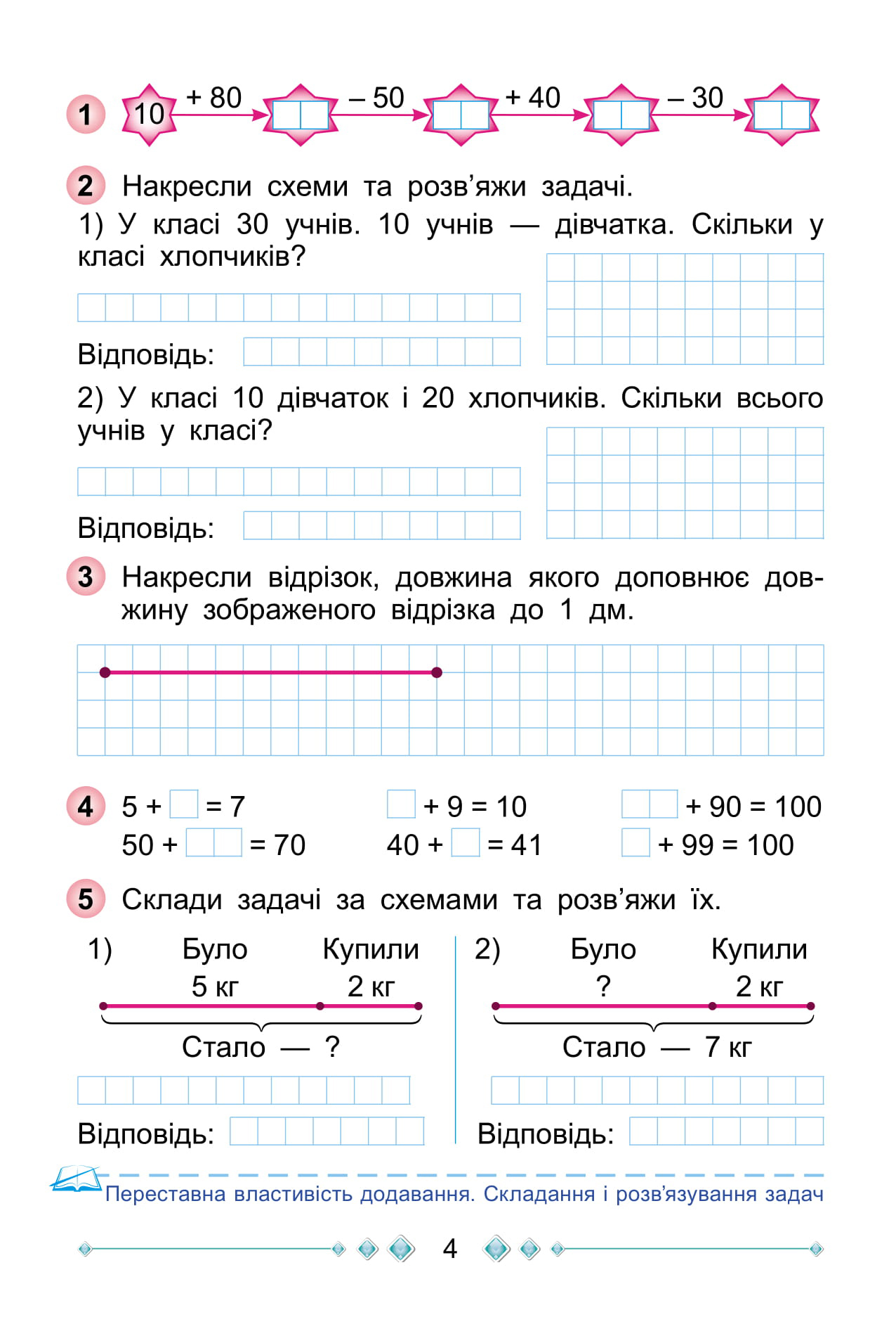 [object Object] «Математика. Робочий зошит. 2 клас», автор Григорій Лишенко - фото №2 - мініатюра