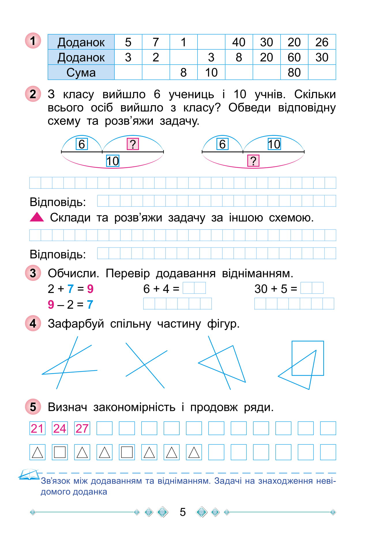 [object Object] «Математика. Робочий зошит. 2 клас», автор Григорій Лишенко - фото №3 - мініатюра