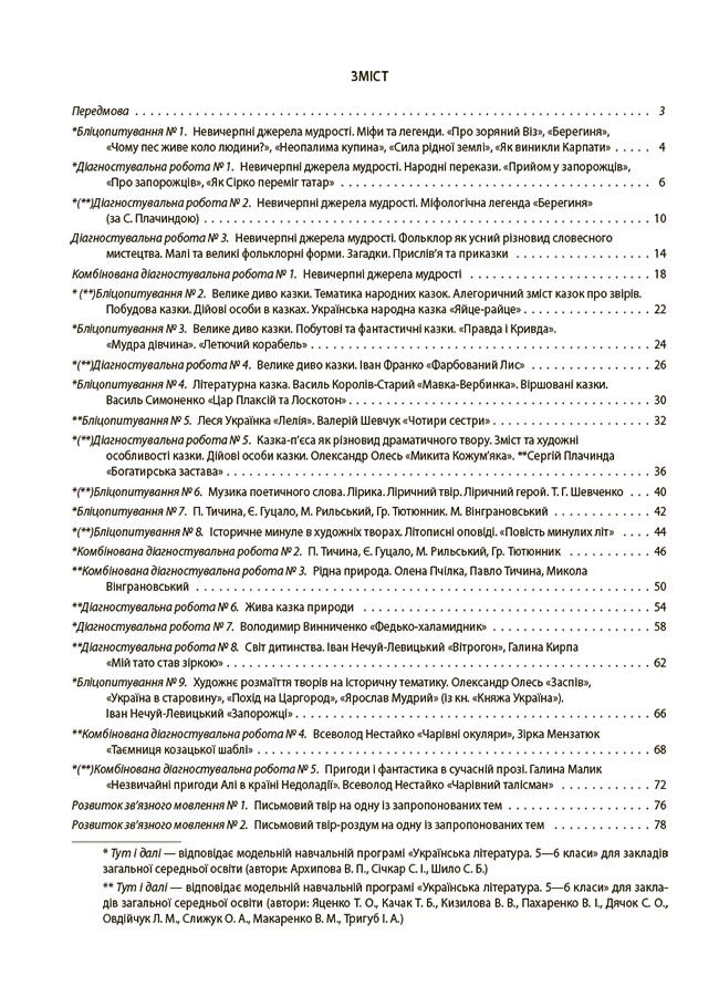 [object Object] «Українська література. 5 клас. Усі діагностувальні роботи», авторов Марина Коновалова, Галина Фефилова - фото №2 - миниатюра