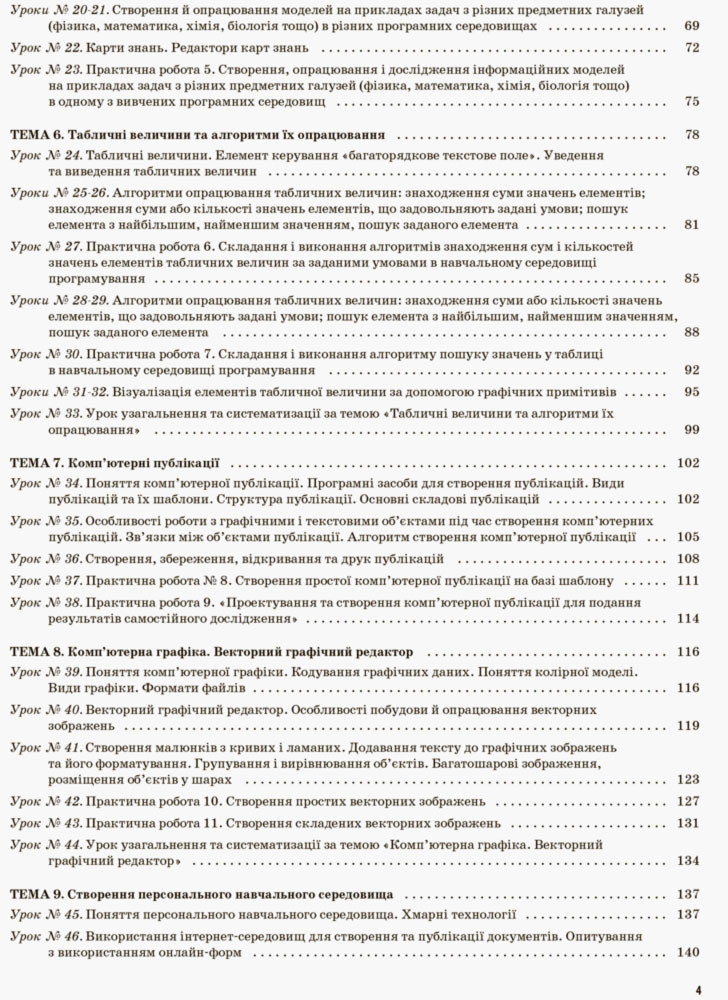 [object Object] «Інформатика. 9 клас», авторів Ірина Табарчук, Тетяна Папернова - фото №5 - мініатюра