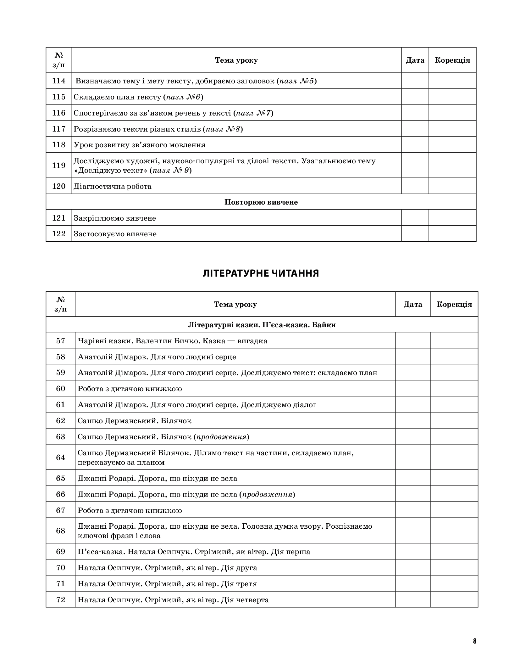 Українська мова та читання. 3 клас. Частина 2 (до підручників К. І. Пономарьової, Л. А. Гайової та О. Я. Савченко) — фото 7