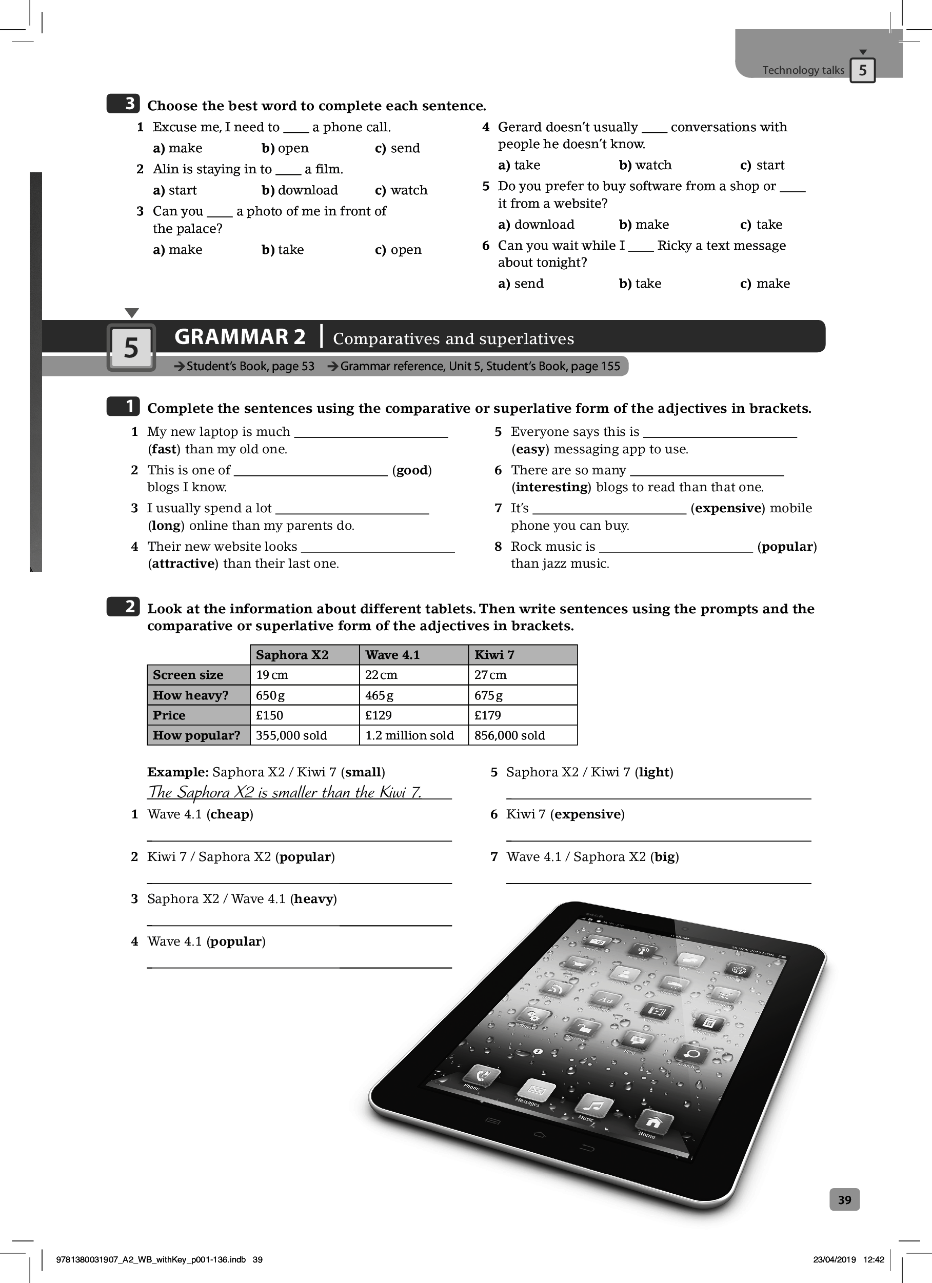 [object Object] «Optimise A2 Workbook», автор Джеремі Боуел - фото №5 - мініатюра