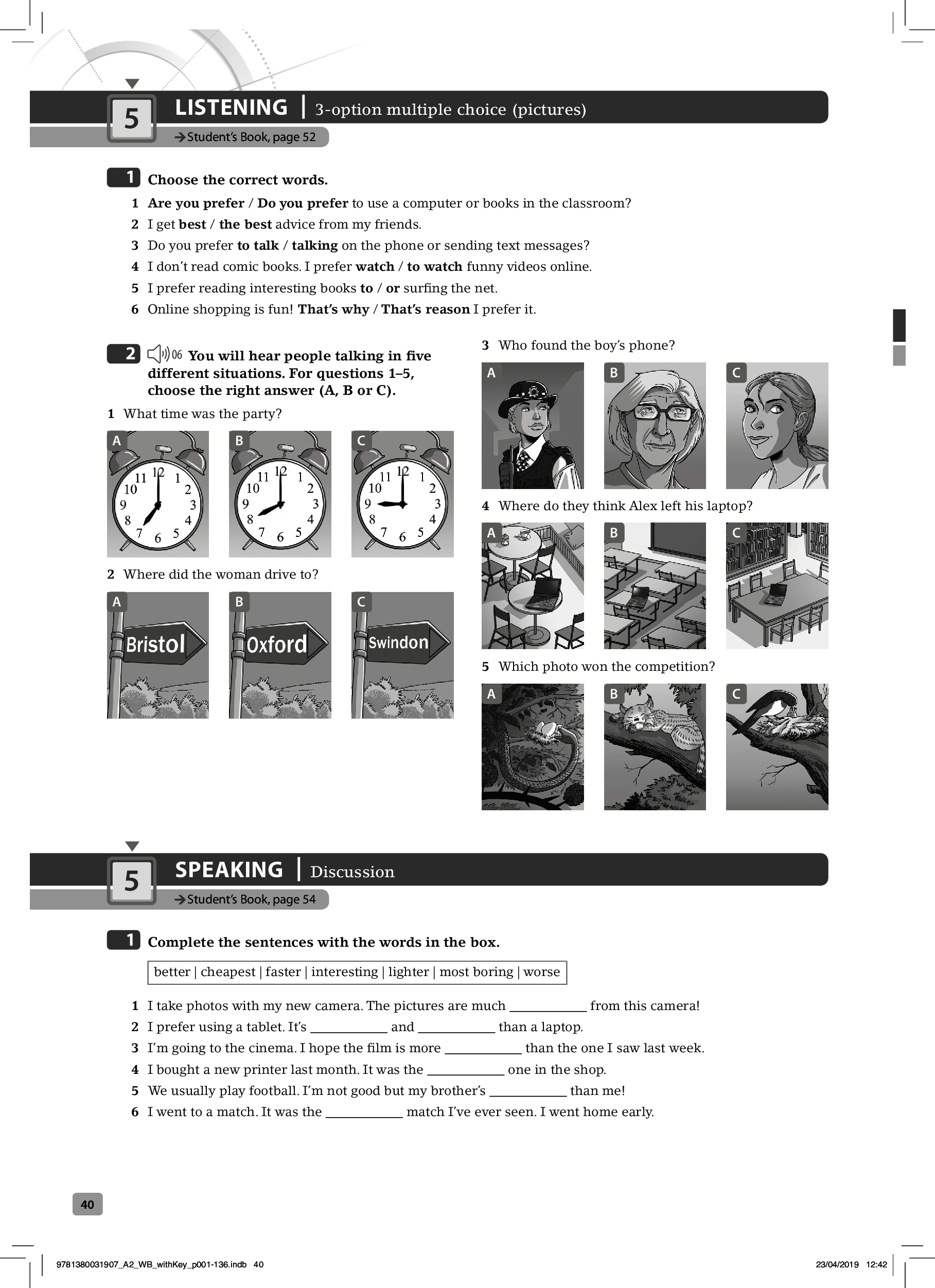 [object Object] «Optimise A2 Workbook», автор Джеремі Боуел - фото №6 - мініатюра