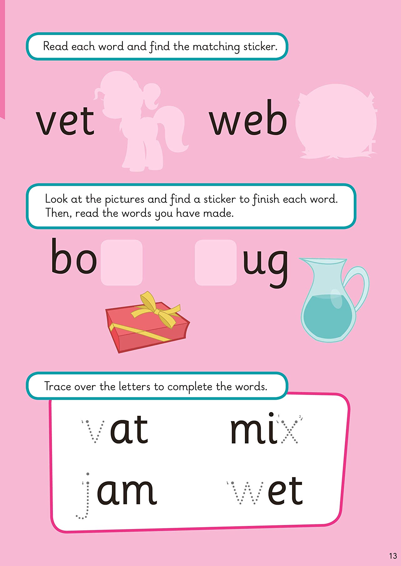 [object Object] «My Little Pony. First Phonics Activity Book with Stickers» - фото №5 - миниатюра