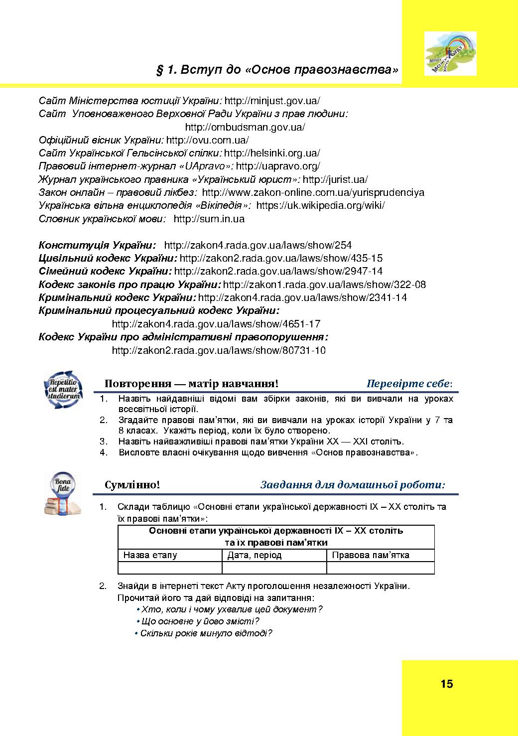 Основи правознавства. 9 клас — фото 19