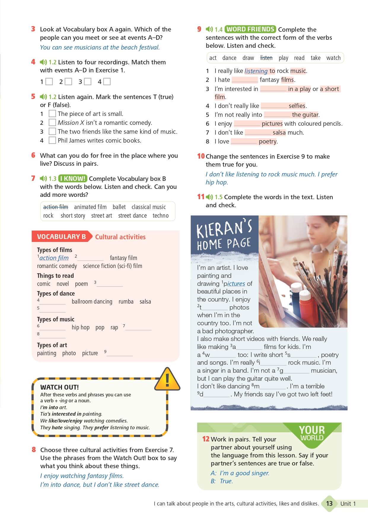 [object Object] «Wider World for Ukraine 2 Student's Book +eBook with Online Practice», авторів Боб Гастінгс, Каролін Барраклоу - фото №5 - мініатюра