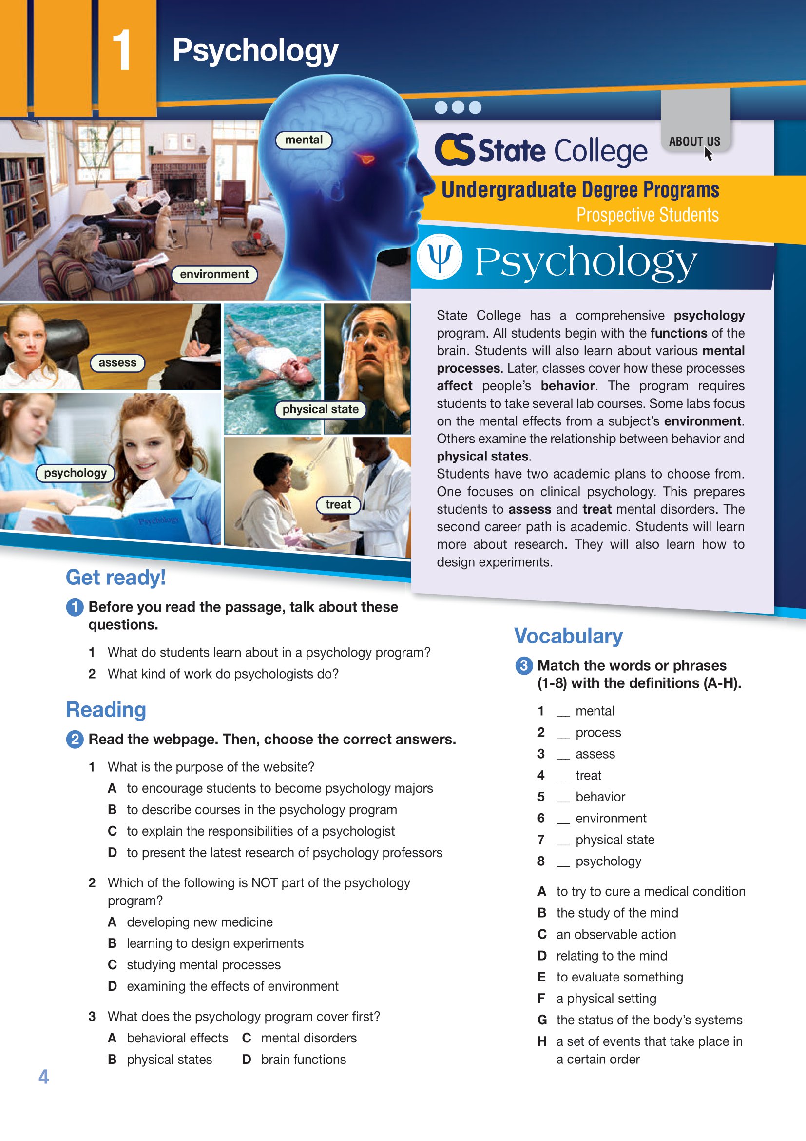 [object Object] «Career Paths. Psychology. Student's Book (with Digibooks App)», авторів Тімоті Джіліленд, Дженні Дулі - фото №4 - мініатюра