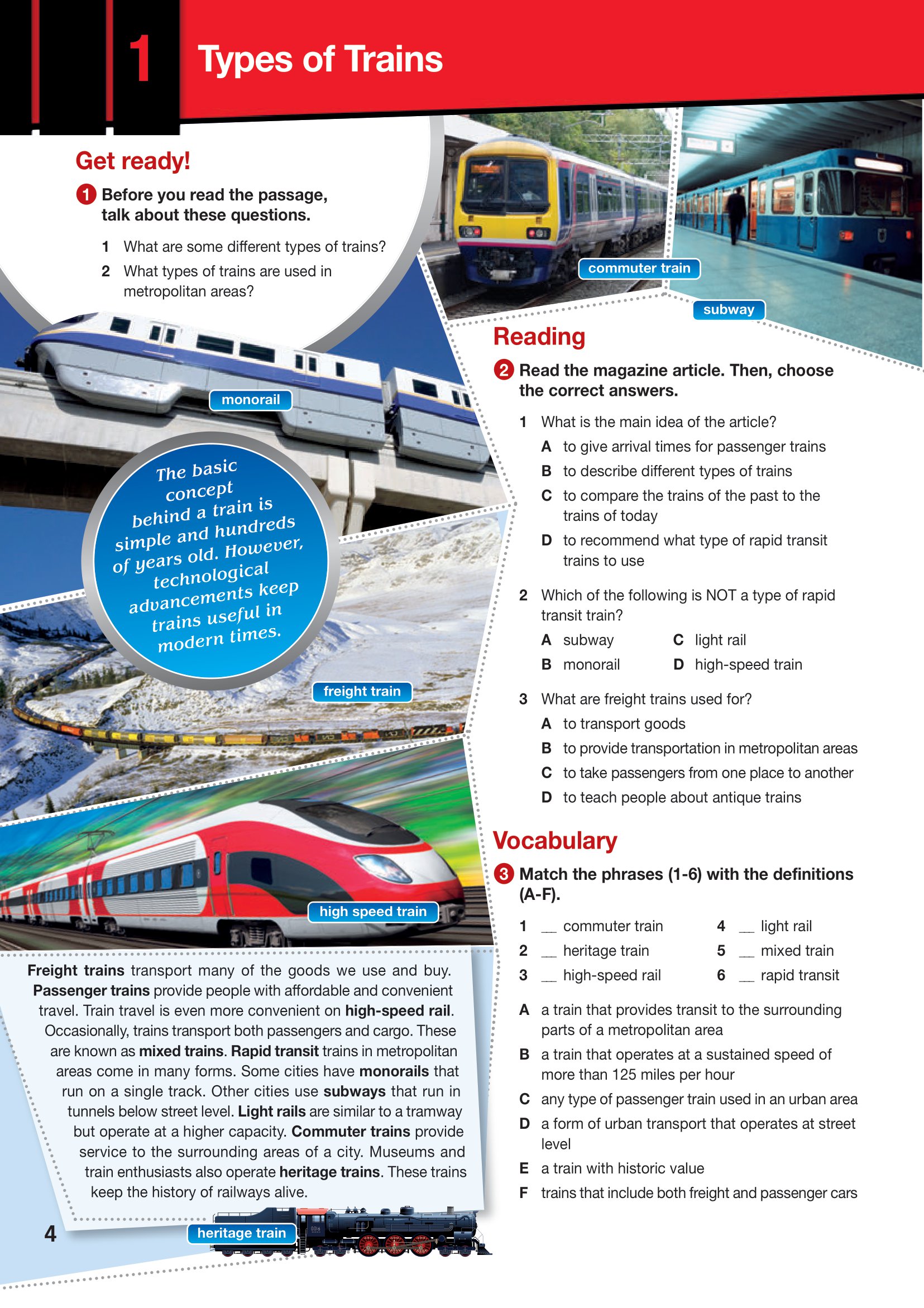 [object Object] «Career Paths. Rail Transportation. Student's Book (with Digibooks App)», авторів Вірджинія Еванс, Дженні Дулі, Том Уайт - фото №4 - мініатюра