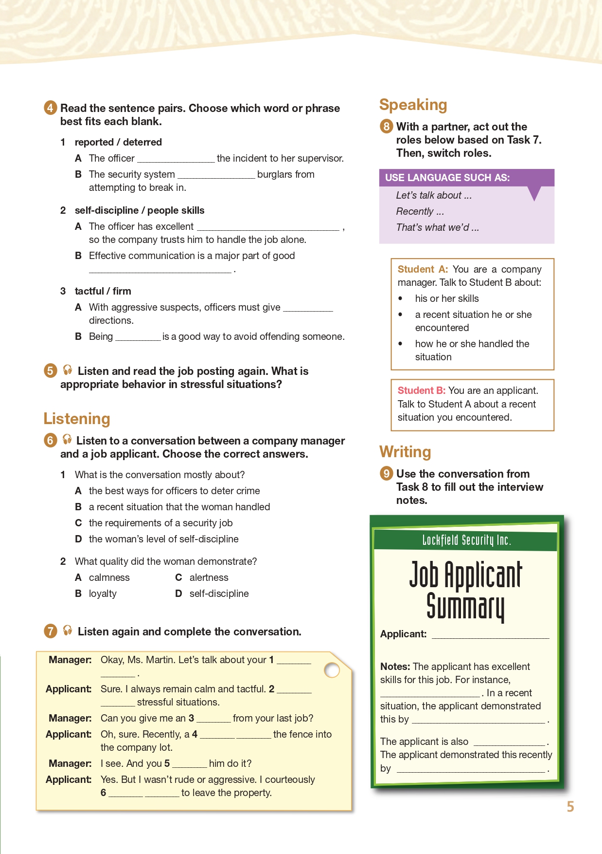 [object Object] «Career Paths. Security Personnel. Student's Book (with Digibooks Application)», авторов Вирджиния Эванс, Дженни Дули, Николас Панагулакос - фото №4 - миниатюра