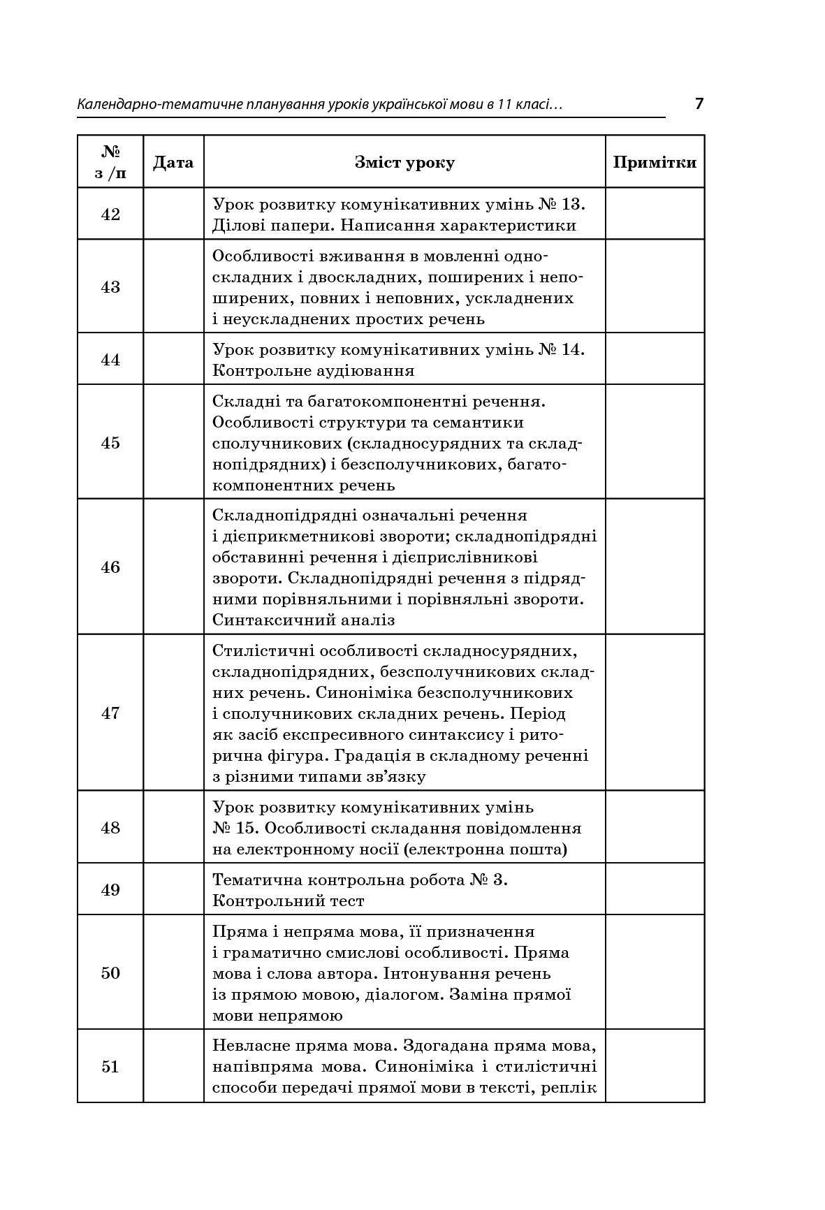 [object Object] «Усі уроки української мови. 11 клас. І семестр. Профіль — українська філологія», автор О. Слюніна - фото №6 - мініатюра