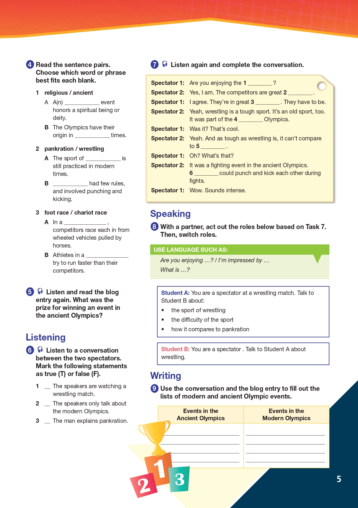 [object Object] «Career Paths. Worldwide Sports Events. Student's Book (with Digibooks App)», авторів Вірджинія Еванс, Дженні Дулі, Алан Уіллер - фото №4 - мініатюра
